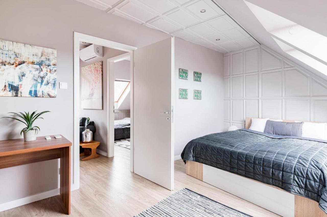 Sunny And Penthouse With Private Garage Budapeste