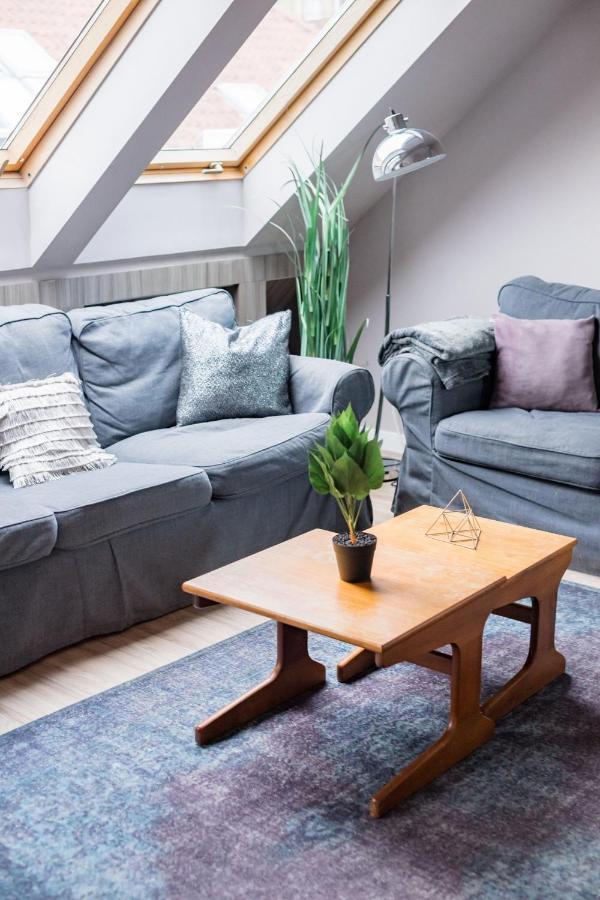 Sunny And Penthouse With Private Garage * Budapesta