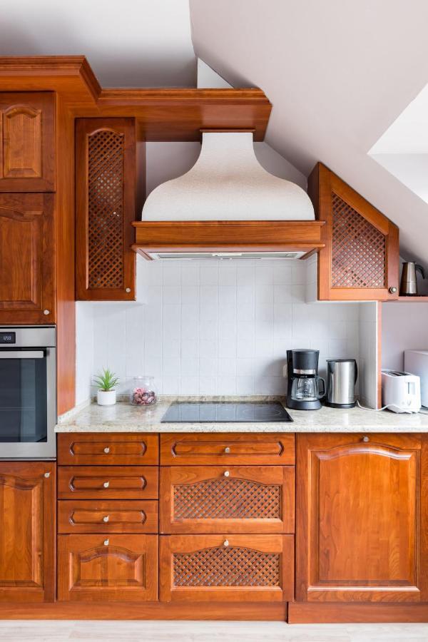 Sunny And Penthouse With Private Garage Apartament Budapesta