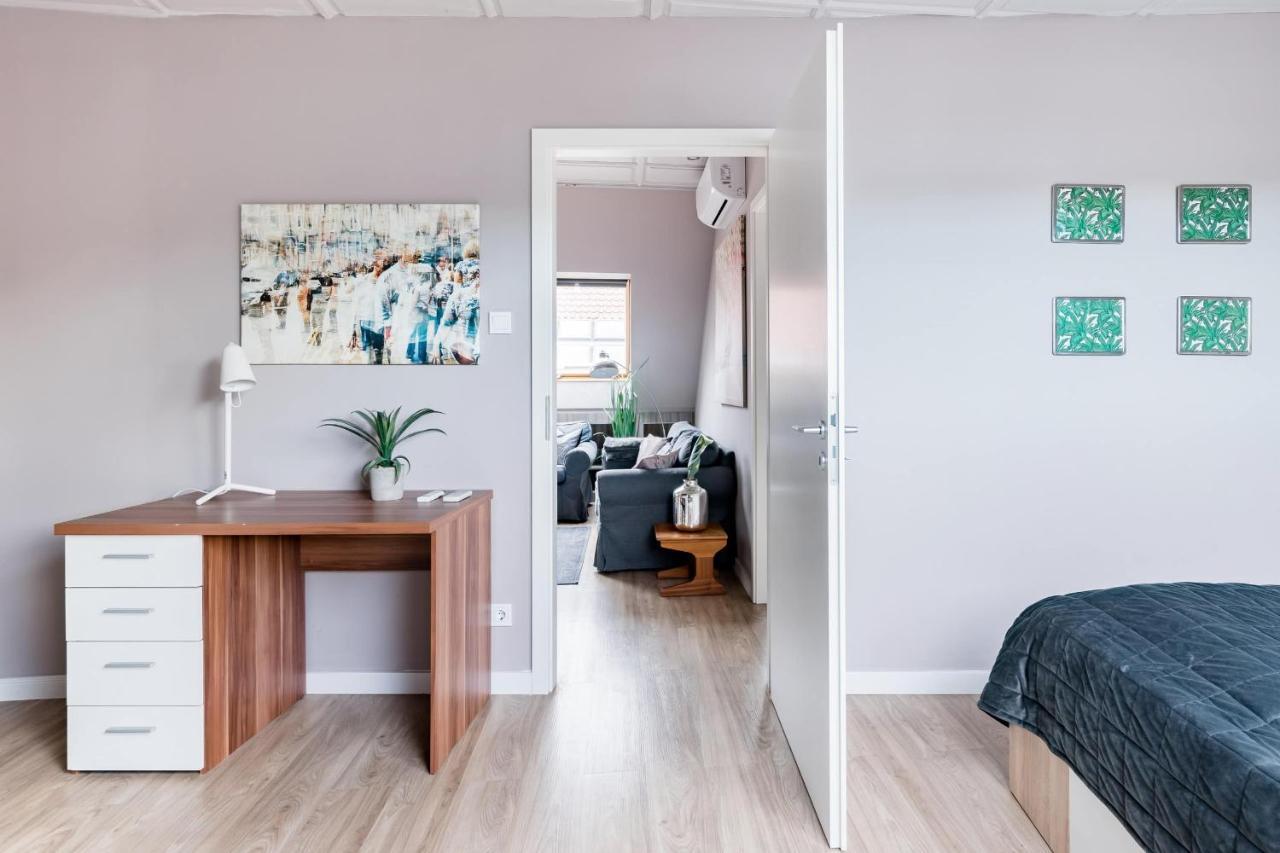 Sunny And Penthouse With Private Garage Apartament