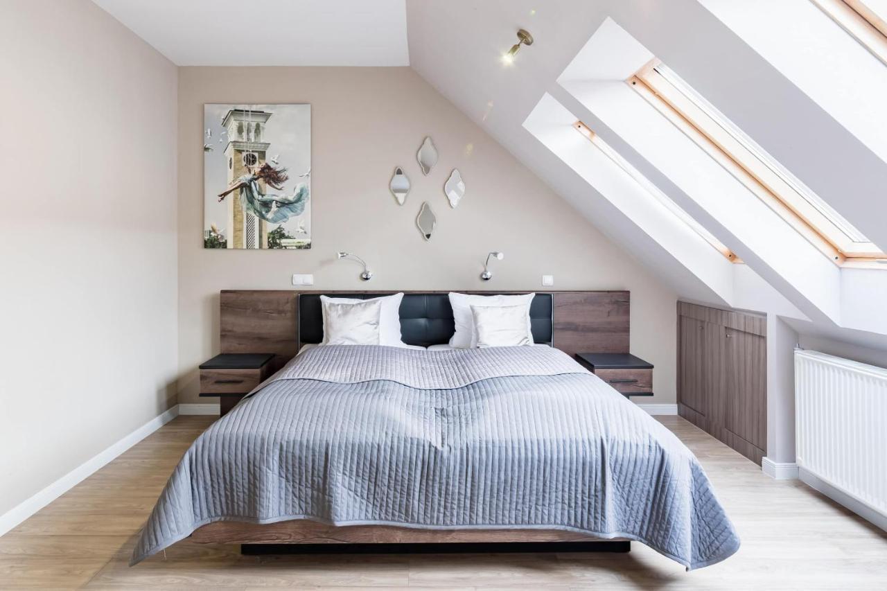 Sunny And Penthouse With Private Garage Apartament
